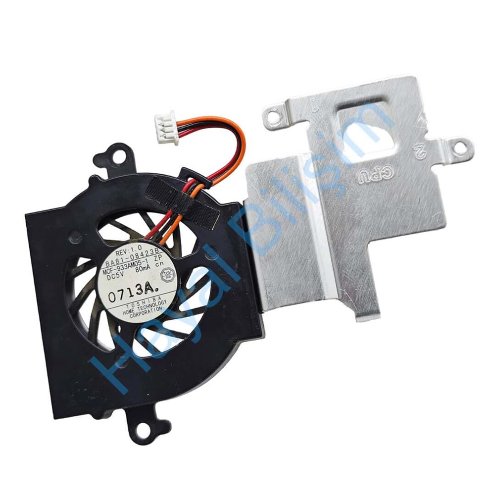 2.EL - Orjinal Samsung N143 N145 N148 N150 NB30 N210 N150P Notebook Cpu Fan Bakır Soğutucu