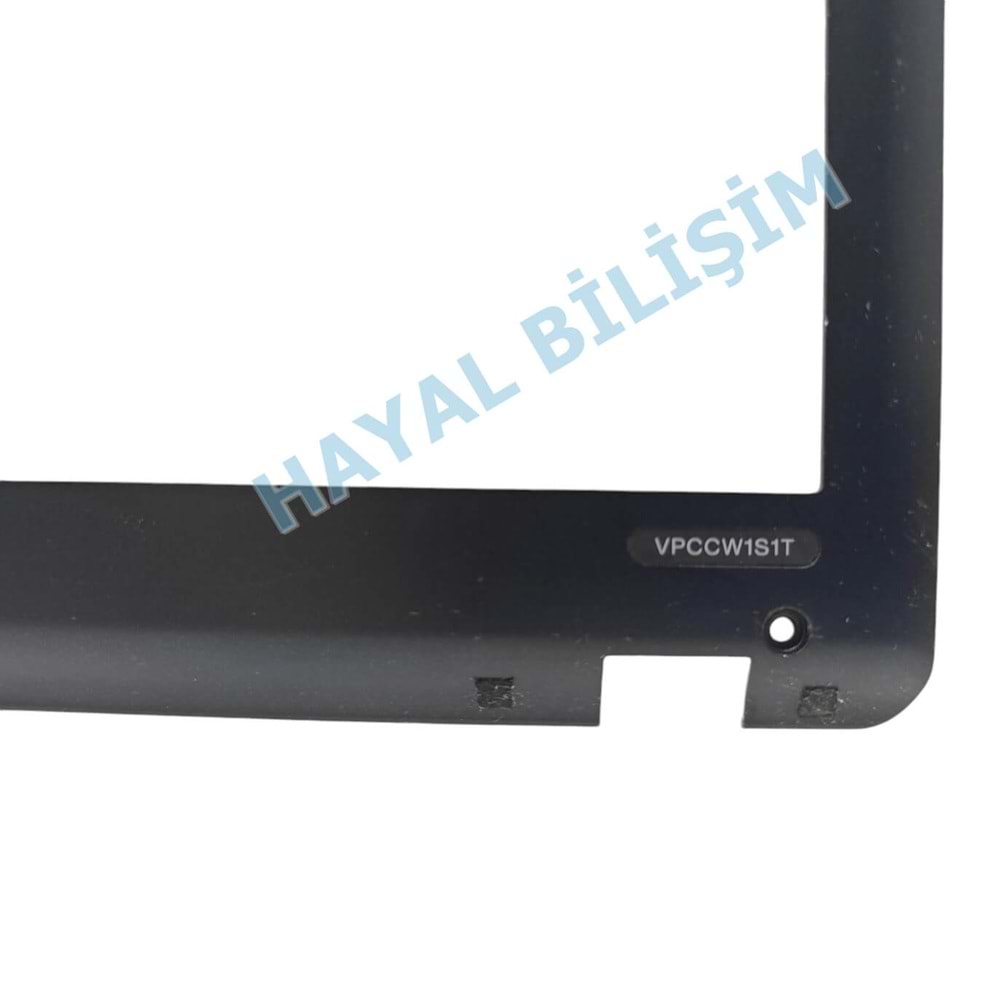 ++ 2.EL - Orjinal Sony Vaio VPCCW VPC-CW PCG-6111M Notebook Ekran Ön Çerçeve Lcd Bezel